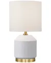 Abraham + Ivy Esther 15 Tall Textured Ceramic Mini Lamp With Fa