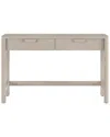 Abraham + Ivy Fern 48 Wide Rectangular Desk In Alder White