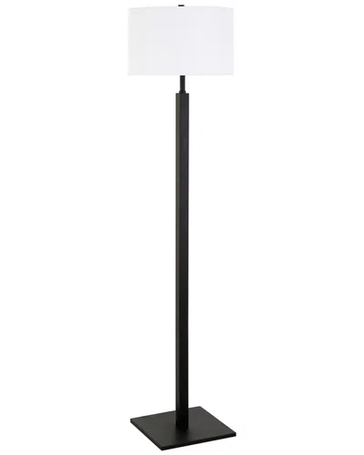 Abraham + Ivy Flaherty Black Floor Lamp