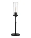 Abraham + Ivy Frieda Table Lamp With Seeded Glass Shade In Bronze