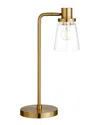 Abraham + Ivy Granville Brass Finish Task Lamp In Gold