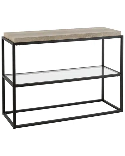 Abraham + Ivy Hector 42in Rectangular Console Table In Black