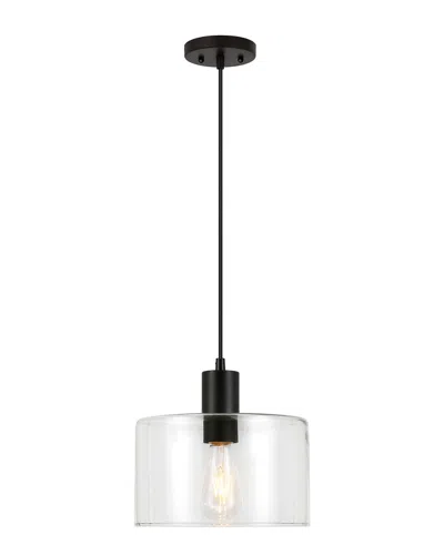 Abraham + Ivy Henri Pendant In Black