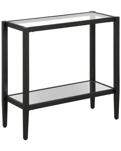 Abraham + Ivy Hera 24in Rectangular Side Table In Black
