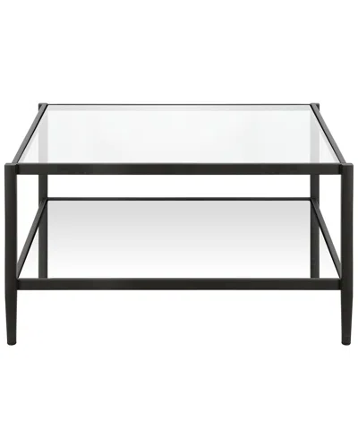 Abraham + Ivy Hera Square Coffee Table In Black