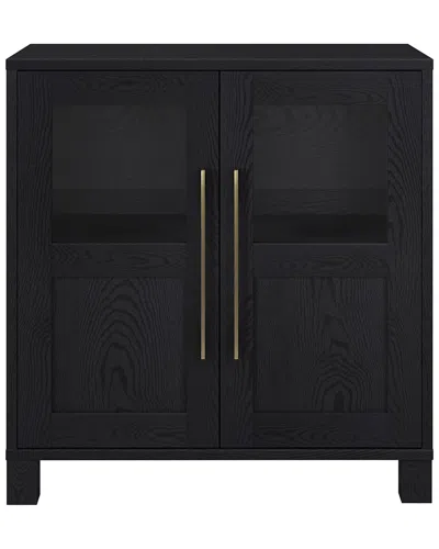 Abraham + Ivy Holbrook 28in Rectangular Accent Cabinet In Black