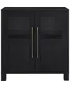 Abraham + Ivy Holbrook 28in Rectangular Accent Cabinet