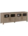 Abraham + Ivy Holbrook Rectangular Tv Stand For Tvs Up To 75 In Grey