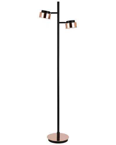 Abraham + Ivy Jex 68in 2-light Floor Lamp In Black