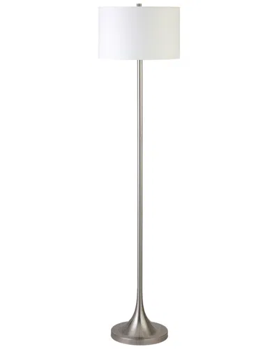 Abraham + Ivy Josephine 62in Floor Lamp In Silver