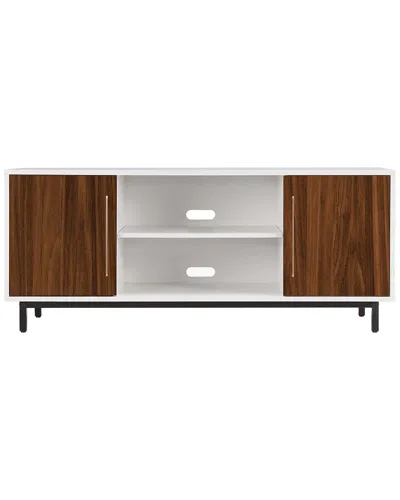 Abraham + Ivy Julian Rectangular Tv Stand For Tvs Up To 65in In Brown