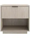 Abraham + Ivy Karten 24in Rectangular Nightstand In Neutral