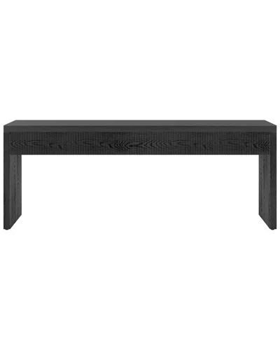 Abraham + Ivy Lawrence 48in Rectangular Coffee Table In Black