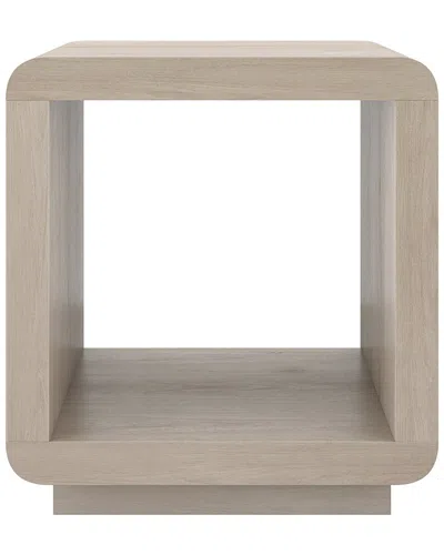 Abraham + Ivy Lonni 20 Wide Square Side Table In Neutral