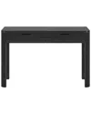 Abraham + Ivy Lonsdale 48in Rectangular Desk In Black