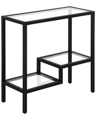 Abraham + Ivy Lovett 24in Rectangular Side Table In Black