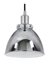 Abraham + Ivy Madison Pendant Polished Nickel Finish In Nickel