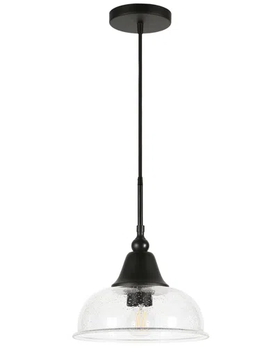 Abraham + Ivy Magnolia Pendant Light In Black