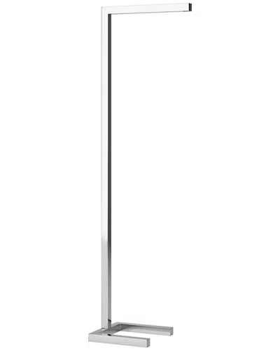 Abraham + Ivy Malin 52in Integrated Led Floor Lamp With Metal Shade In Brown