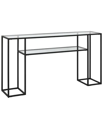 Abraham + Ivy Marilyn 55in Rectangular Console Table In Black