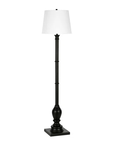 Abraham + Ivy Minnie Farmhouse Lamp With Empire Shade In Black