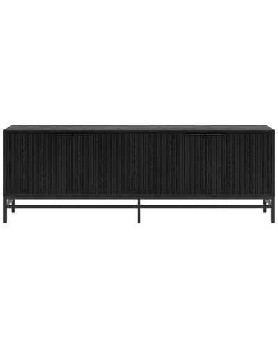 Abraham + Ivy Montello Rectangular Stand For Tvs Up To 78in In Burgundy