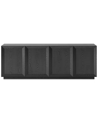Abraham + Ivy Morse Rectangular Tv Stand For Tvs Up To 75 In Black