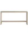 Abraham + Ivy Osman 64in Rectangular Console Table In Pink
