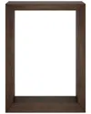 Abraham + Ivy Osmond 22in Rectangular Console Table In Brown