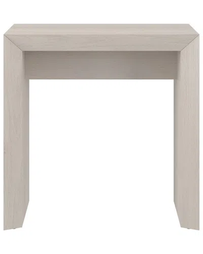 Abraham + Ivy Oswin 22in Rectangular Side Table In Neutral