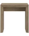 Abraham + Ivy Oswin 22in Rectangular Side Table