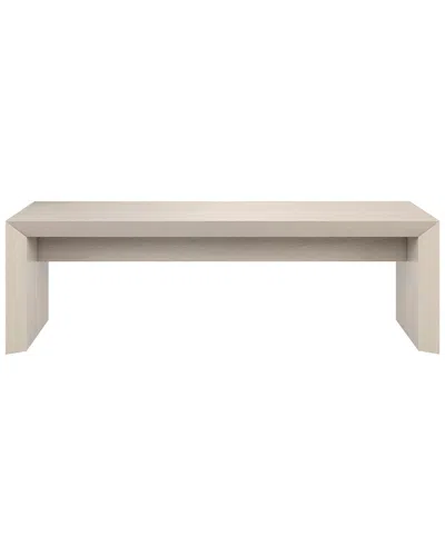 Abraham + Ivy Oswin 48in Rectangular Coffee Table In Neutral