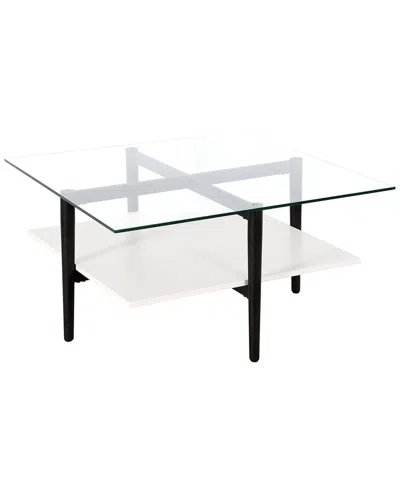 Abraham + Ivy Otto 32in Square Coffee Table In Black