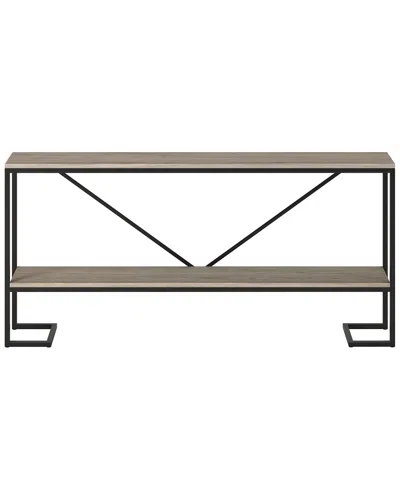 Abraham + Ivy Phoebe 64in Rectangular Console Table In Brown