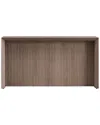 Abraham + Ivy Piedmont 56 Wide Rectangular Console Table In Ant In Brown