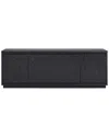 Abraham + Ivy Presque Rectangular Tv Stand For Tvs Up To 80 In Black