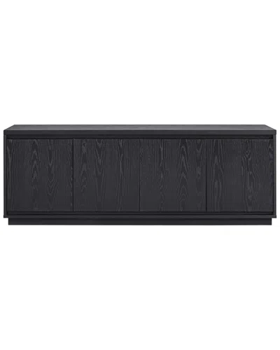 Abraham + Ivy Presque Rectangular Tv Stand For Tvs Up To 80 In Black