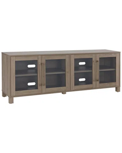 Abraham + Ivy Quincy Rectangular Tv Stand For Tv's Up To 75in In Brown