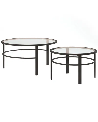 Abraham + Ivy Quinn Nesting Tables In Black