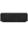 Abraham + Ivy Reyes 48in Rectangular Coffee Table In Black