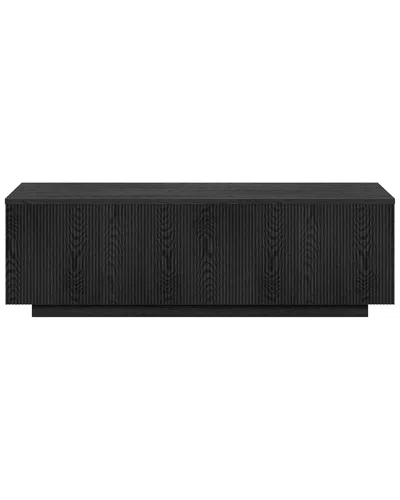 Abraham + Ivy Paxton 48in Rectangular Coffee Table In Black