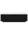Abraham + Ivy Reyes 48in Rectangular Coffee Table With Faux Marble Top