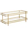 Abraham + Ivy Robillard 45in Rectangular Coffee Table In Gold