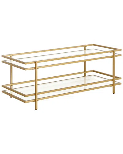 Abraham + Ivy Robillard 45in Rectangular Coffee Table In Gold