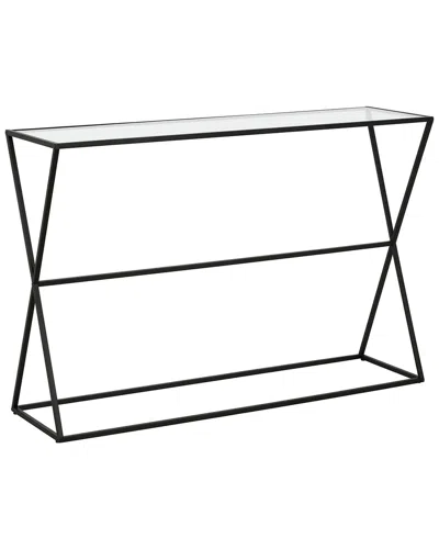 Abraham + Ivy Sabrina 45in Rectangular Console Table In Black