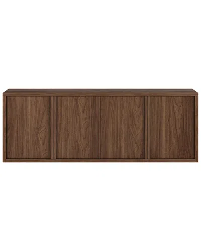 Abraham + Ivy Savin Rectangular Tv Stand For Tvs Up To 75 In Brown