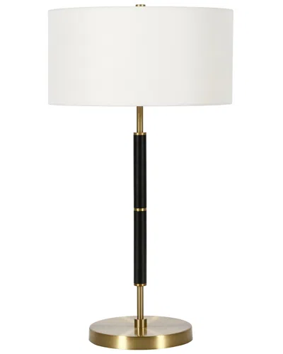 Abraham + Ivy Simone 25in 2-light Table Lamp In Black