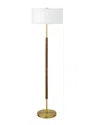 Abraham + Ivy Simone Floor Lamp In Gold
