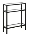 Abraham + Ivy Sivil 22in Console Table In Black