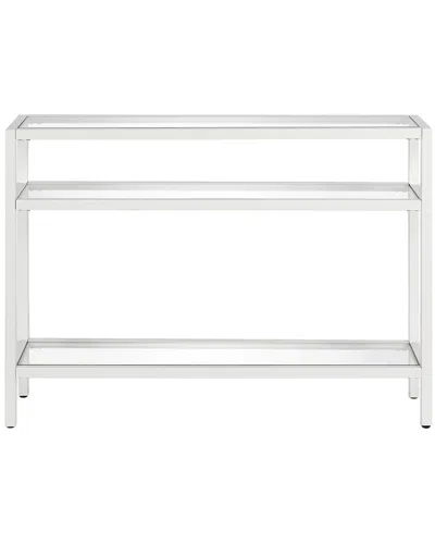 Abraham + Ivy Sivil 42in Console Table In White